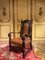 19th Century Historicism Throne Armchair in Oak, 1880s 8
