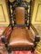 19th Century Historicism Throne Armchair in Oak, 1880s 7