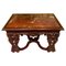 Historicism Salon Table in Oak, 1880s 1