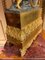 Antike feuervergoldete französische Kaminuhr, 1850er 16