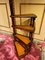 20th Century English Victorian Leather Library Steps or Stepladder 4