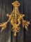 Großer Vergoldeter Bronze Kronleuchter im Louis XVI Stil 5