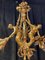 Large Gilt Bronze Chandelier in Louis XVI Style, Image 9