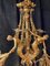 Large Gilt Bronze Chandelier in Louis XVI Style 11