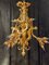 Lámpara de araña grande de bronce dorado de estilo Luis XVI, Imagen 2
