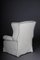 Fauteuil Chesterfield Vintage en Cuir Blanc 7