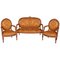 20th Century French Louis XVI Style Living Room Set, Set of 3 1