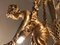 Lámpara de araña estilo Luis XVI de bronce dorado, Imagen 6