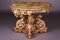 19. Napoleon III Salontisch aus vergoldetem Holz, 1840er 8