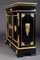 20th Century Louis XIV Style Piano-Black Cabinet, Image 5