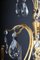 Lampadario grande in ottone placcato in oro, XX secolo, Immagine 8