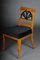 Biedermeier Dining Chair in Birch, 19th Century, Image 17