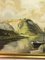 Barco sobre el agua con la montaña, 1900, óleo sobre lienzo, enmarcado, Imagen 3