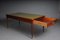 20th Century English Classicist Coffee Table with Leather Top, Image 5