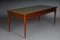 20th Century English Classicist Coffee Table with Leather Top, Image 2