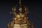 Lampada a sospensione a forma di lanterna in bronzo dorato, Francia, Immagine 5