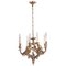 Lustre Rococo Antique en Bronze, 1900s 1