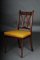 20th Century Victorian Dining Chairs in Mahogany & Leather, England, Set of 6 8