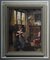 Dama al filatoio, XX secolo, olio su tela, con cornice, Immagine 1