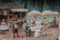 Artista francés, impresionista, paisaje de café, principios del siglo XX, óleo sobre lienzo, Imagen 13