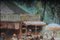 Artista francés, impresionista, paisaje de café, principios del siglo XX, óleo sobre lienzo, Imagen 12