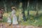 Französischer Künstler, Impressionist, Café Landschaft, Frühes 20. Jh., Öl auf Leinwand 16