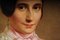 Portrait de Femme Biedermeier, 1840, Huile sur Toile, Encadrée 6