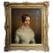 Biedermeier Künstler, Frauenbildnis, 1840, Öl auf Leinwand, gerahmt 1