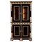 20th Century French Louis XIV Style Bookcase Cabinet 1
