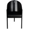 Schwarzer Sessel von Philippe Starck 1