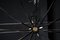 Lámpara de araña Sputnik vintage de latón, años 60, Imagen 9