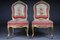 Divano Luigi XV o sedie rococò, fine XIX secolo, set di 3, Immagine 15