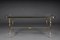 20th Century Modern Classical Style Side Table in Chromed Brass 4