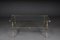 20th Century Modern Classical Style Side Table in Chromed Brass, Image 5