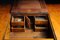 20th Century Biedermeier Flamed Birch Writing Desk, Image 9