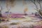 Paesaggio autunnale, XX secolo, Olio su tela, Incorniciato, Immagine 7