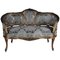 Vintage Rococo Beech Sofa, Image 1