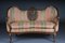 French Beechwood Canape Sofa & Armchairs, 1900s, Set of 3 2