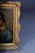 Artiste Biedermeier, Portrait de Dame, 19ème Siècle, Huile sur Toile, Encadrée 15