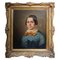 Artiste Biedermeier, Portrait de Dame, 19ème Siècle, Huile sur Toile, Encadrée 1