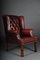 20th Century Chesterfield English Leather Earsback Chair 2