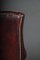 20th Century Chesterfield English Leather Earsback Chair, Image 14