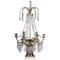 French Bronze and Marble Chandelier 1