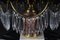 French Bronze and Marble Chandelier 7