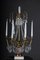 French Bronze and Marble Chandelier, Image 3