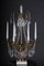 French Bronze and Marble Chandelier 2