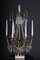 French Bronze and Marble Chandelier, Image 2