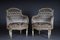 Französisches Louis XVI Sofa und Sessel, 3er Set 8