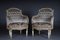 Louis XVI French Sofa and Armchairs, Set of 3 8