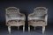 Louis XVI French Sofa and Armchairs, Set of 3, Image 8